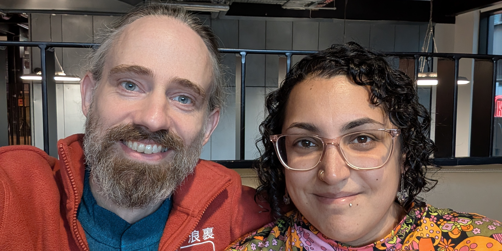 A Curaleaf Clinic patient with their partner